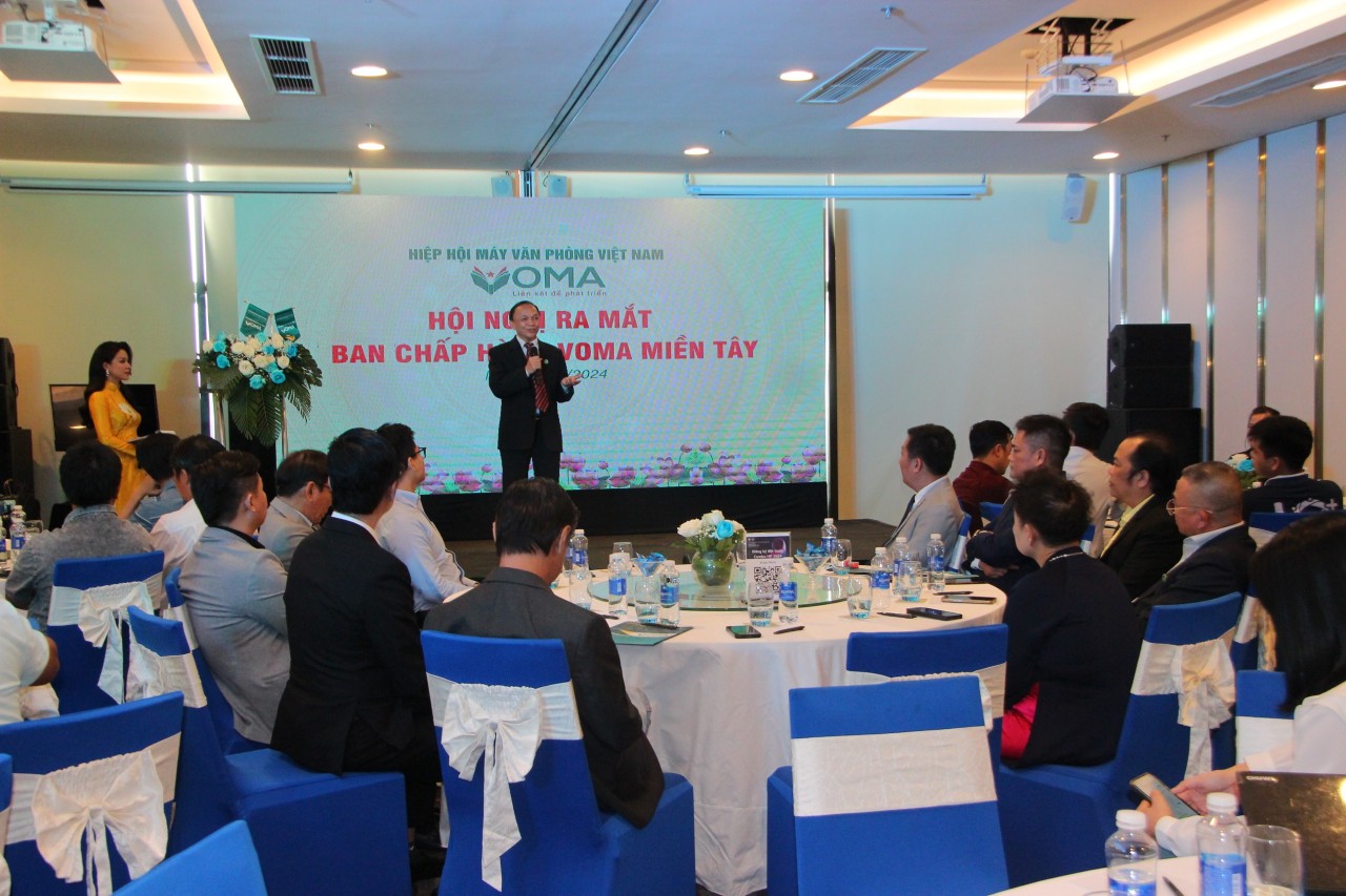 Ra mắt Ban chấp hành Hiệp hội Máy văn phòng Việt Nam khu vực miền Tây
