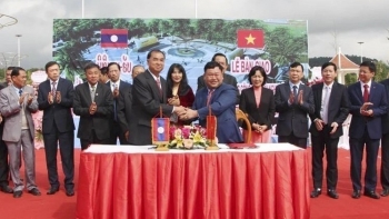 Thêm một công trình hữu nghị Việt Nam tặng nước bạn Lào