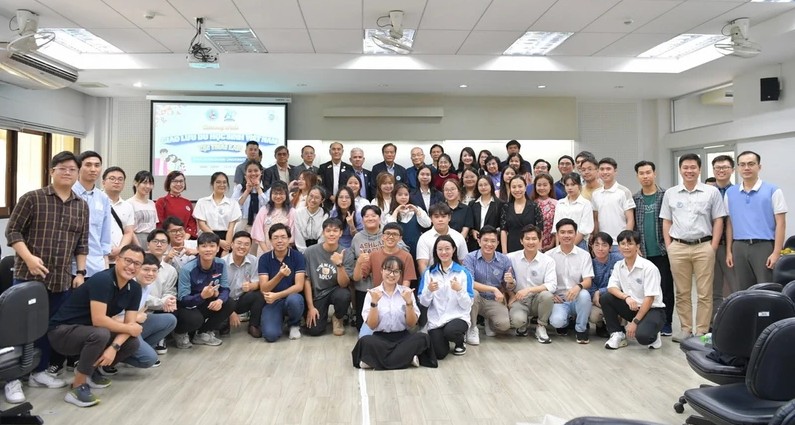 Chương trình giao lưu do Hội Sinh viên Việt Nam tại Thái Lan tổ chức. (Ảnh: Vietnam+)