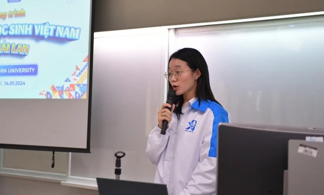 Chủ tịch Hội Sinh viên Việt Nam tại Thái Lan Nguyễn Thị Ngọc Diệp