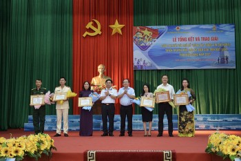 trao giai cuoc thi viet ve cong tac thong tin doi ngoai tuyen truyen bien dao va bien gioi tren dat lien