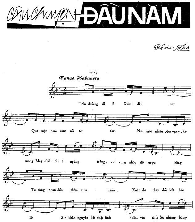 Lời bài hát (Lyrics) ”Câu chuyện đầu năm” – Món ăn tinh thần mỗi dịp xuân về