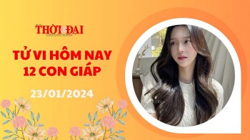 Tử vi hôm nay 12 con giáp 23/1/2024: Dần may mắn bất ngờ với trò may rủi