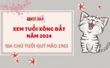 Tuổi xông đất năm 2024 cho gia chủ tuổi Quý Mão 1963