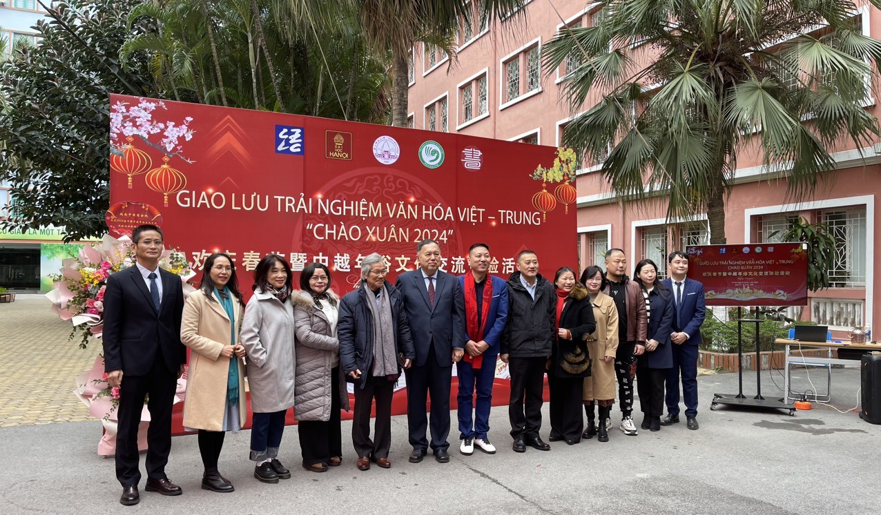 Giao lưu trải nghiệm văn hóa Việt - Trung “Chào Xuân 2024