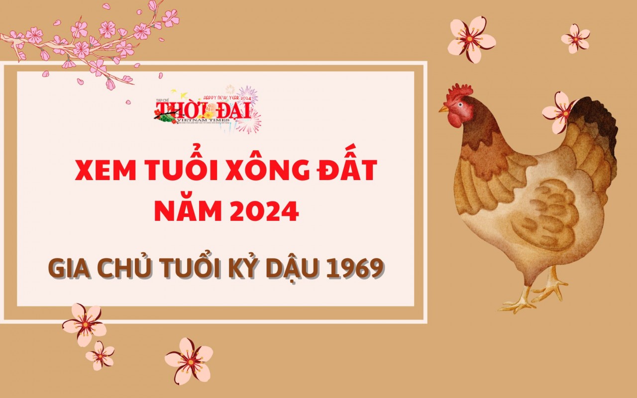 Tuổi xông đất năm 2024 cho gia chủ tuổi Kỷ Dậu 1969