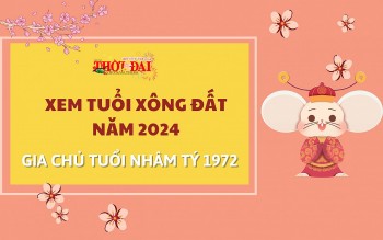 Tuổi xông đất năm 2024 cho gia chủ tuổi Nhâm Tý 1972