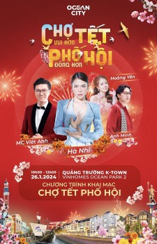 Khai màn “Chợ Tết phố Hội” phía Đông Thủ đô