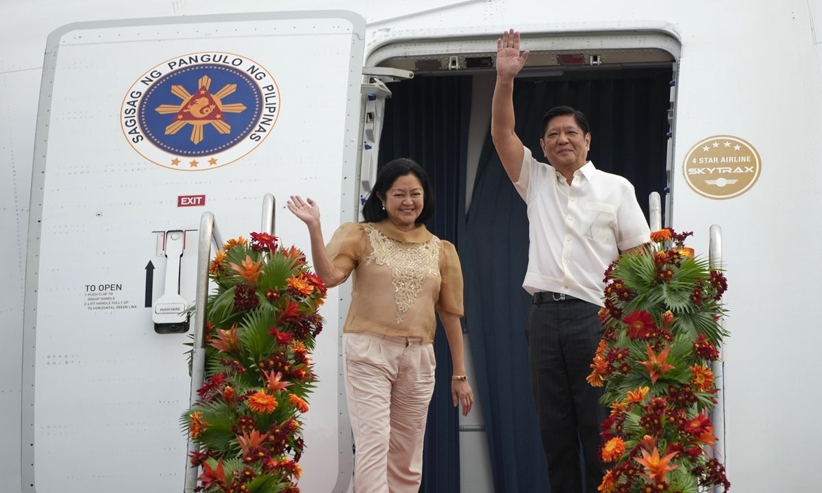 Tổng thống Philippines Ferdinand Romualdez Marcos Jr và Phu nhân sẽ thăm Việt Nam. (Ảnh: VCG)