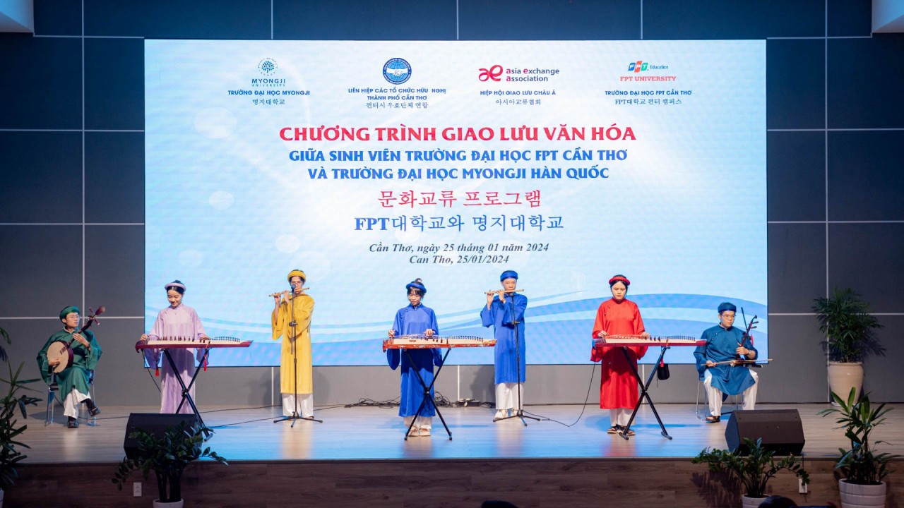 Giao lưu văn hóa giữa Đại học FPT Cần Thơ và Đại học Myongji Hàn Quốc