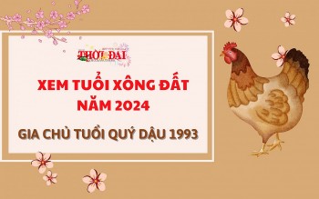 Tuổi xông đất năm 2024 cho gia chủ tuổi Quý Dậu 1993