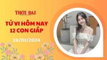 Tử vi hôm nay 12 con giáp 28/1/2024: Tị đón tin vui đường tài lộc ngày cuối tuần