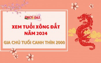 Tuổi xông đất năm 2024 cho gia chủ tuổi Canh Thìn 2000