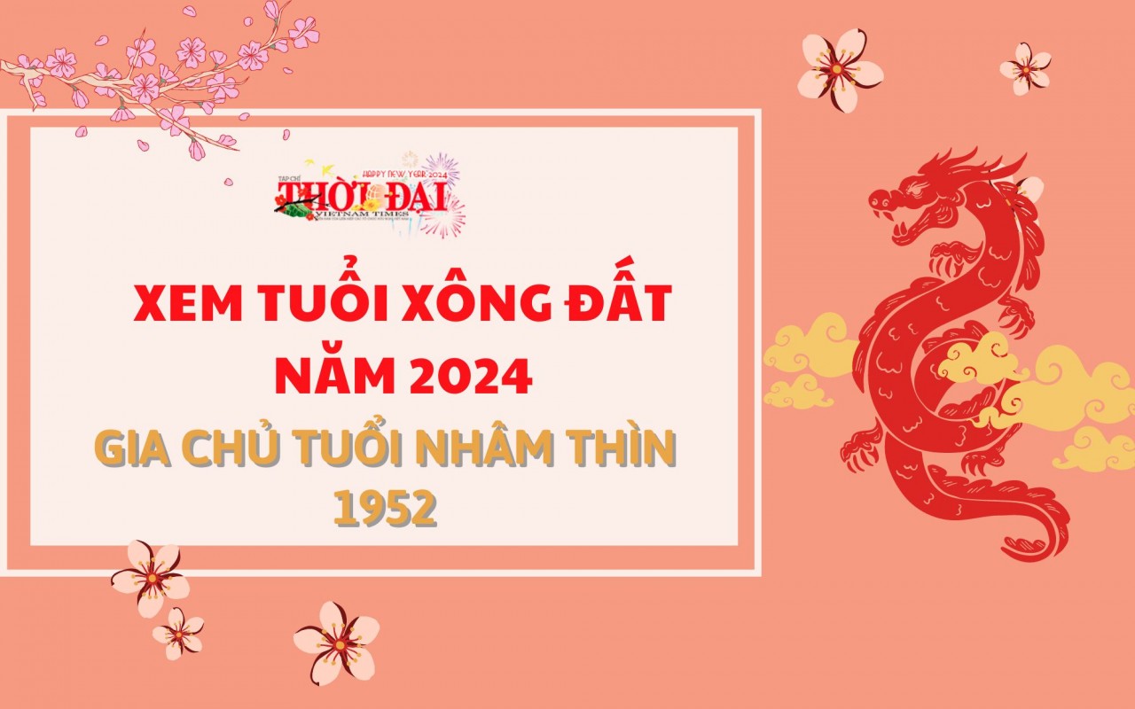Tuổi xông đất năm 2024 cho gia chủ tuổi Nhâm Thìn 1952