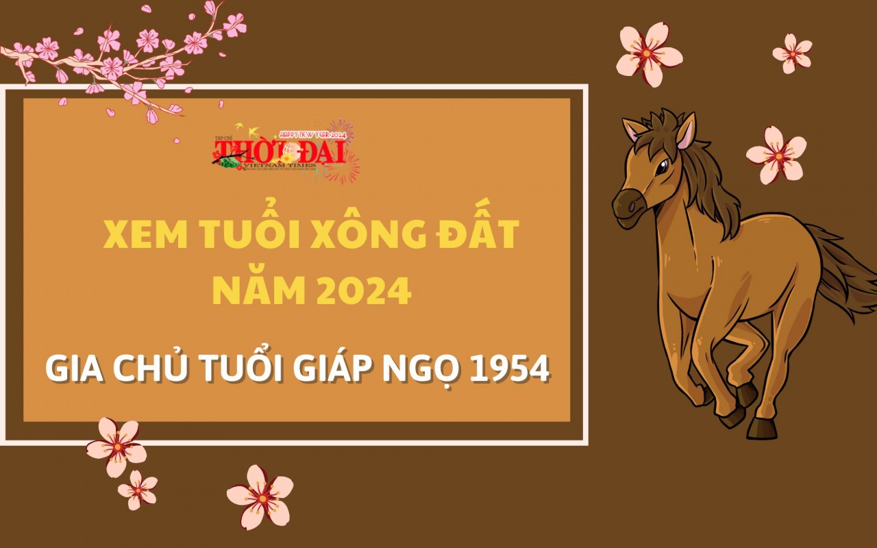 Tuổi xông đất năm 2024 cho gia chủ tuổi Giáp Ngọ 1954