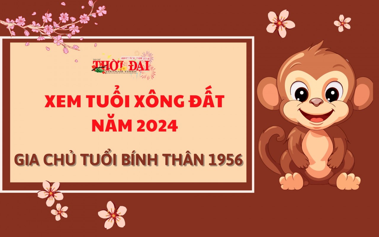 Tuổi xông đất năm 2024 cho gia chủ tuổi Bính Thân 1956