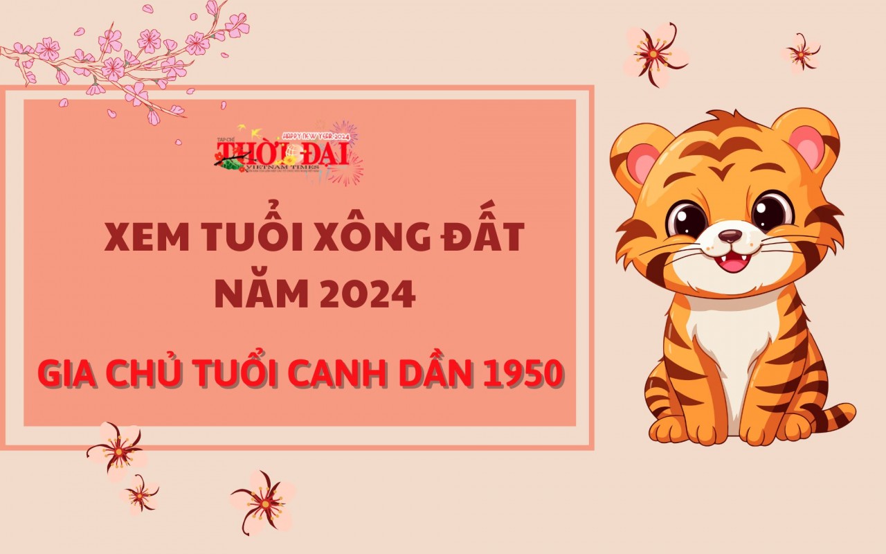 Tuổi xông đất năm 2024 cho gia chủ tuổi Canh Dần 1950