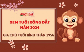 Tuổi xông đất năm 2024 cho gia chủ tuổi Bính Thân 1956
