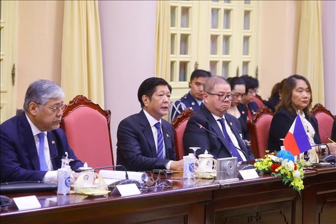 Chủ tịch nước Võ Văn Thưởng hội đàm với Tổng thống Philippines