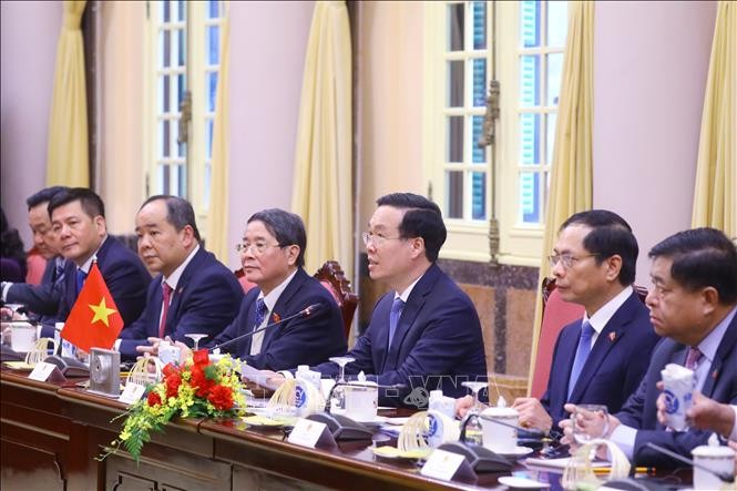 Chủ tịch nước Võ Văn Thưởng hội đàm với Tổng thống Philippines