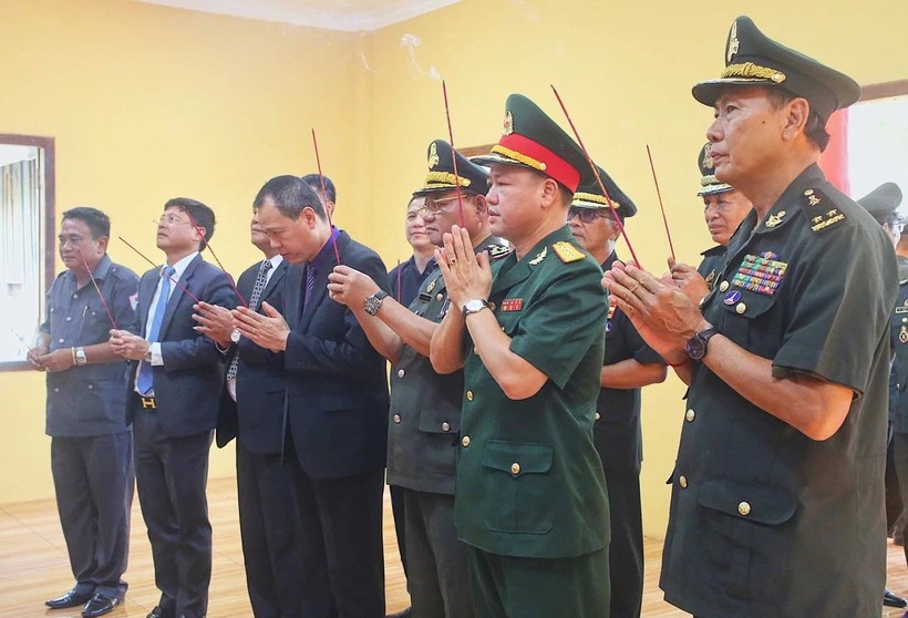 Khánh thành nhà thờ Liệt sỹ quân tình nguyện Việt Nam tại Campuchia