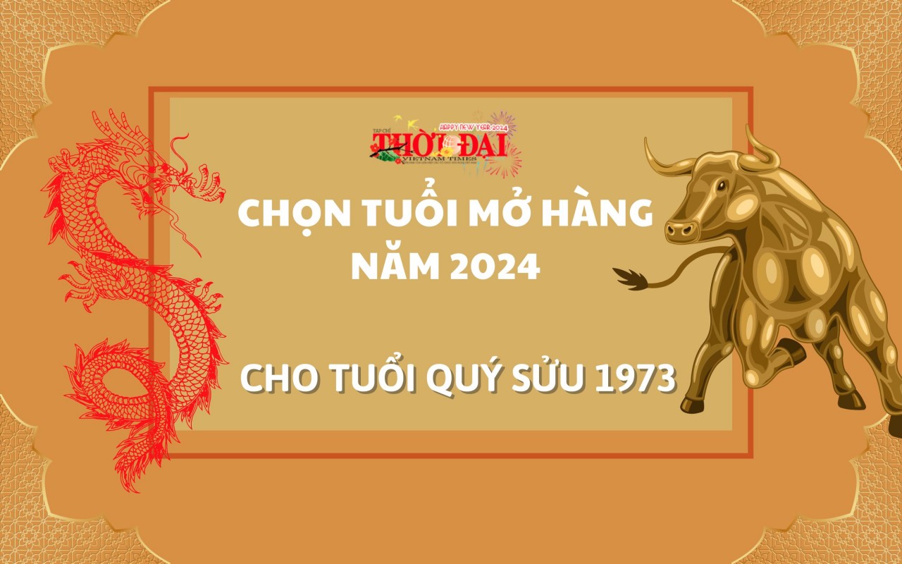 Tuổi mở hàng năm 2024 cho người tuổi Quý Sửu 1973