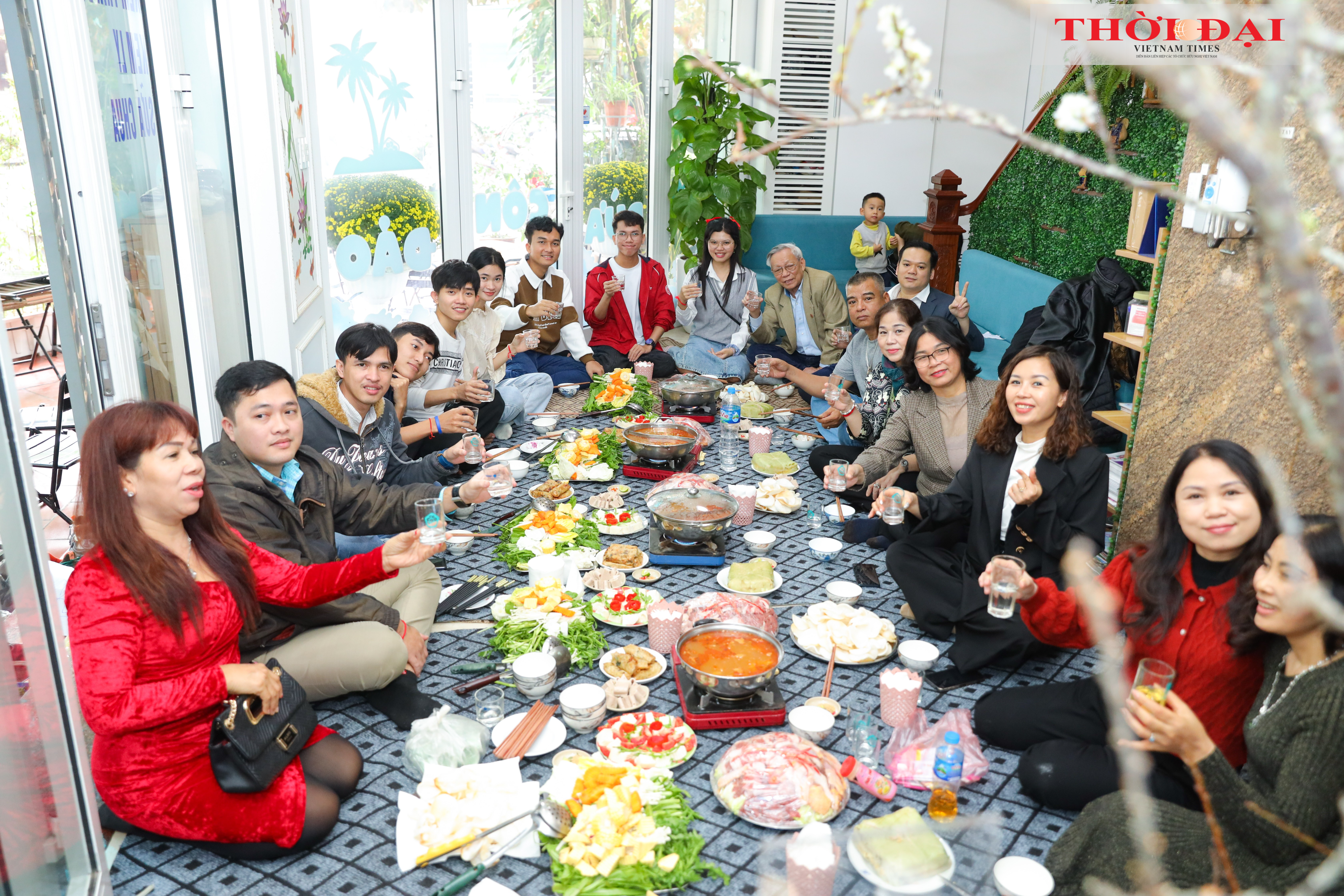 Bữa cơm tất niên của lưu học sinh Campuchia tại Việt Nam