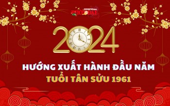 Ngày giờ hướng xuất hành năm 2024 cho người tuổi Tân Sửu 1961