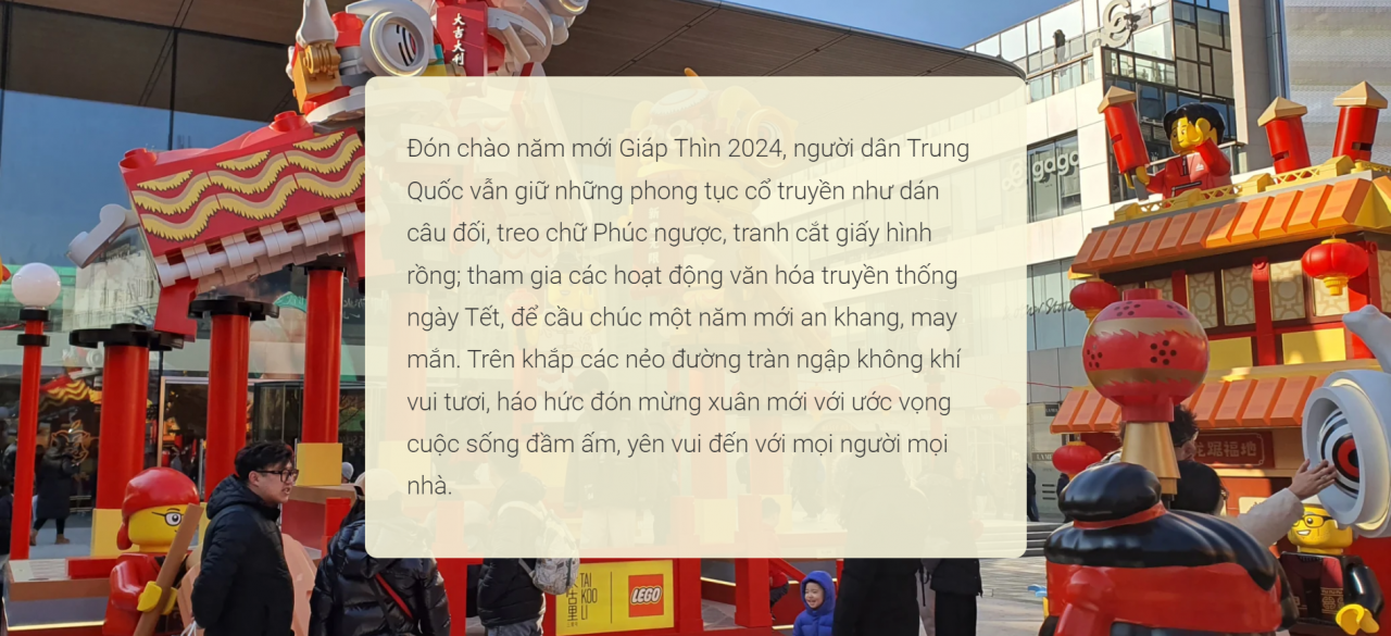 Tết con rồng ở Trung Quốc
