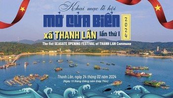 Lần đầu phục dựng Lễ hội mở cửa biển ở xã đảo tiền tiêu của Quảng Ninh