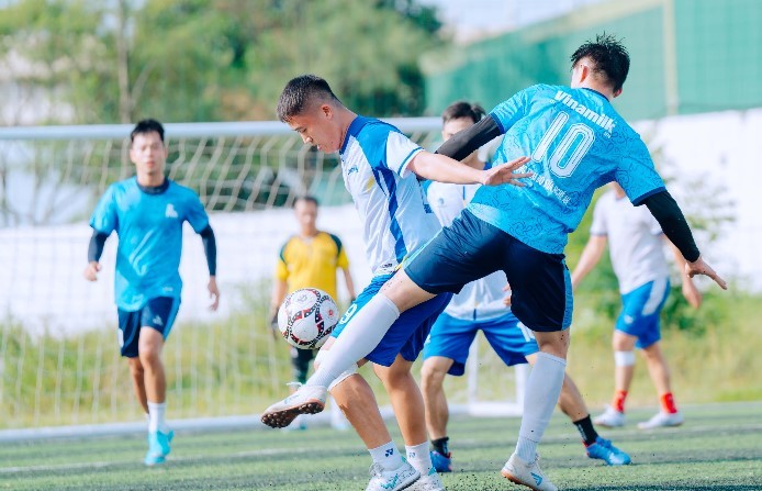 Hơn 1.000 nhân viên “cháy” hết mình trong hội thao do Vinamilk tổ chức tại TPHCM và Hà Nội năm 2023.