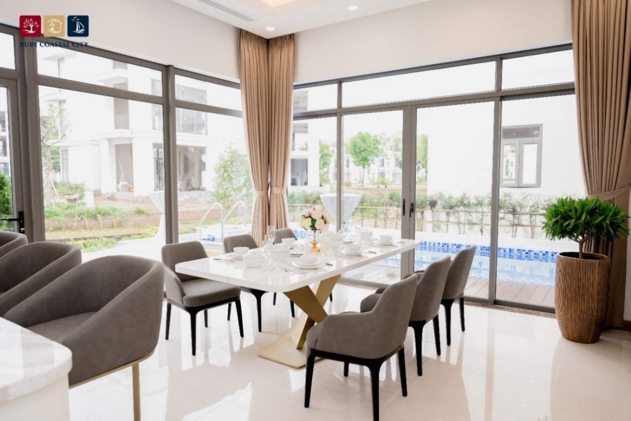Tận mắt trải nghiệm không gian Sea-golf villas Pearl Island đẳng cấp