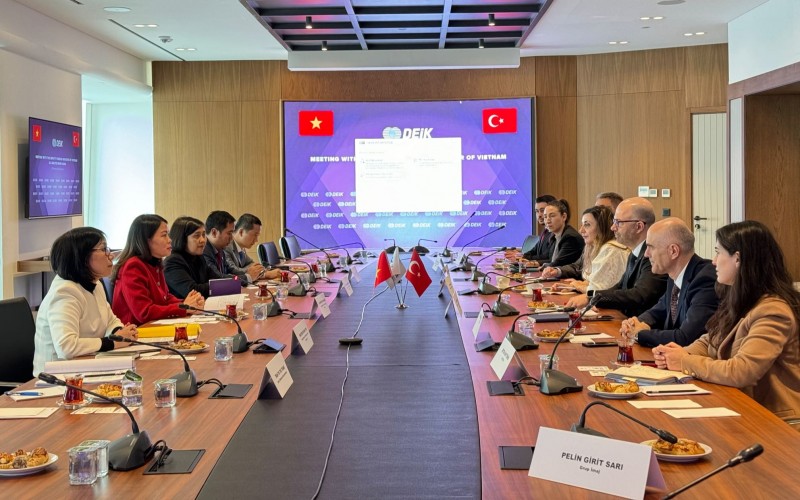 Thứ trưởng Nguyễn Minh Hằng làm việc với Ủy ban Knh tế đối ngoại Thổ Nhĩ Kỳ.