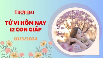 Tử vi hôm nay 12 con giáp 10/3/2024: Dậu thần tài goc cửa, mọi sự hanh thông