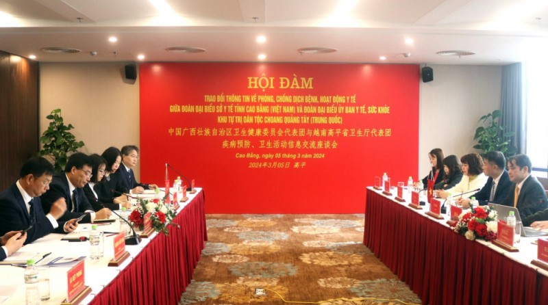 Cao Bằng, Lạng Sơn và tỉnh Quảng Tây (Trung Quốc) thúc đẩy hợp tác trong lĩnh vực y tế