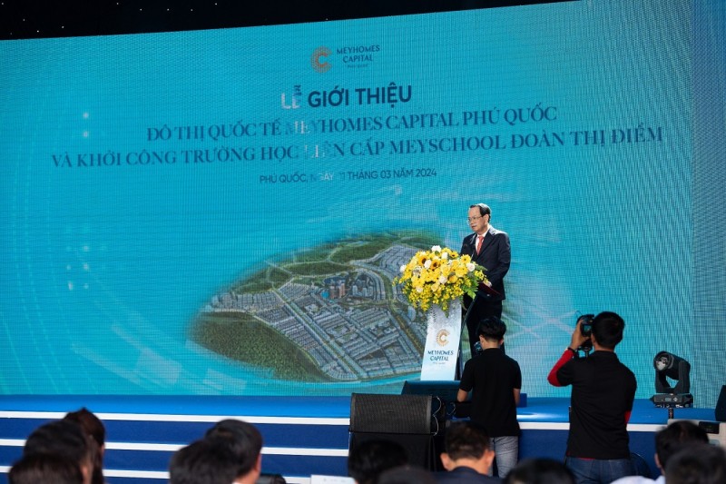 Khởi công trường liên cấp Meyschool Đoàn Thị Điểm tại Meyhomes Capital Phú Quốc