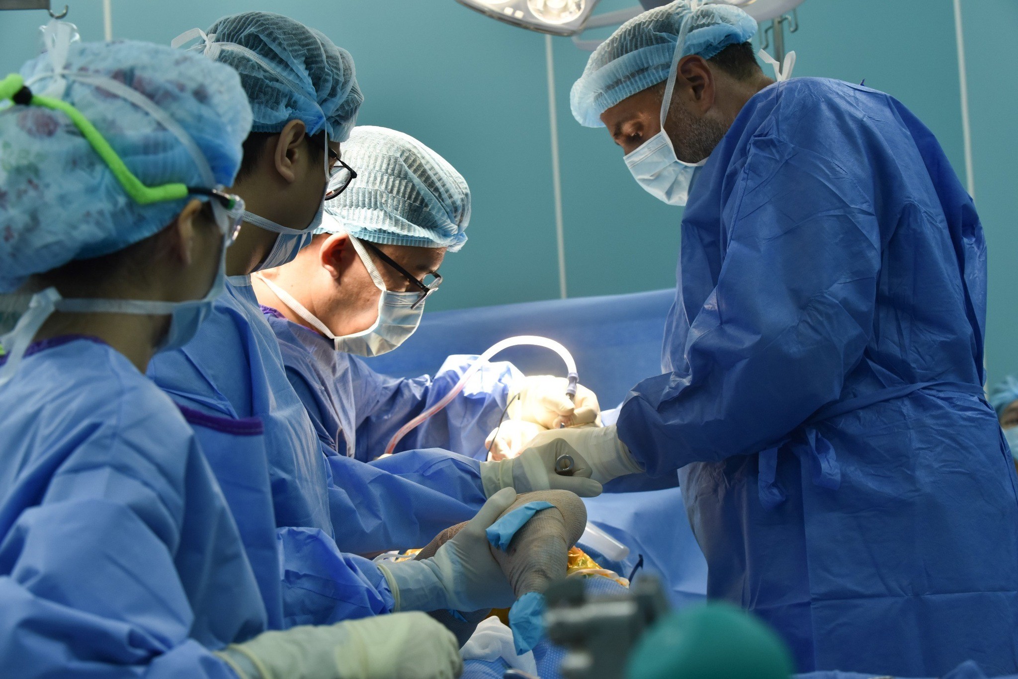Nhiều bệnh nhân nghèo tại thành phố Hồ Chí Minh được phẫu thuật miễn phí