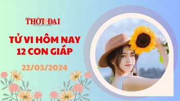 Tử vi hôm nay 12 con giáp 22/3/2024: Dần thần may chiếu mệnh, tài lộc sum suê