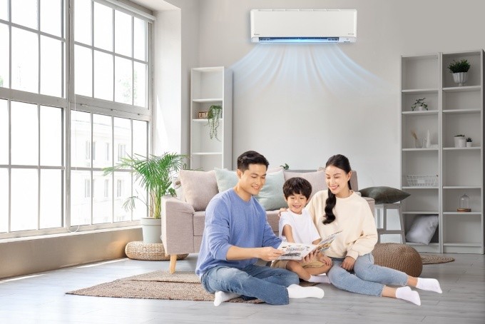 Điều hòa Daikin được nhiều gia đình sử dụng. Ảnh: Daikin