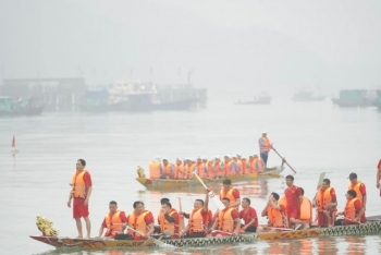 Quảng Ninh: 12 huyện đảo trên toàn quốc tham dự lễ hội đua thuyền