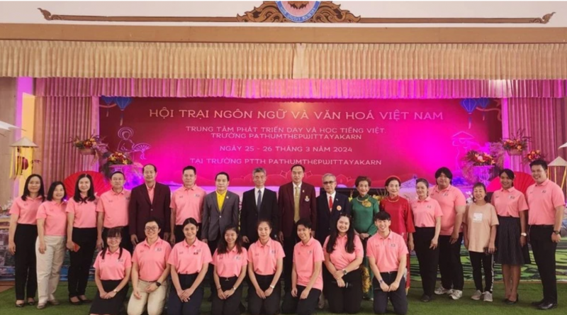 Lần đầu tiên tổ chức trại hè tiếng Việt cho học sinh cấp 3 vùng Đông Bắc, Thái Lan