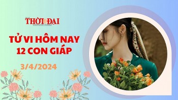 Tử vi hôm nay 12 con giáp 3/4/2024: Thìn tài lộc hanh thông cơ hội làm ăn dồn dập đến