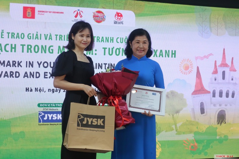 "Tiếng kêu từ biển xanh" giành giải đặc biệt trong Cuộc thi Đan Mạch trong mắt em 2023