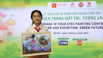 "Tiếng kêu từ biển xanh" giành giải đặc biệt trong Cuộc thi Đan Mạch trong mắt em 2023