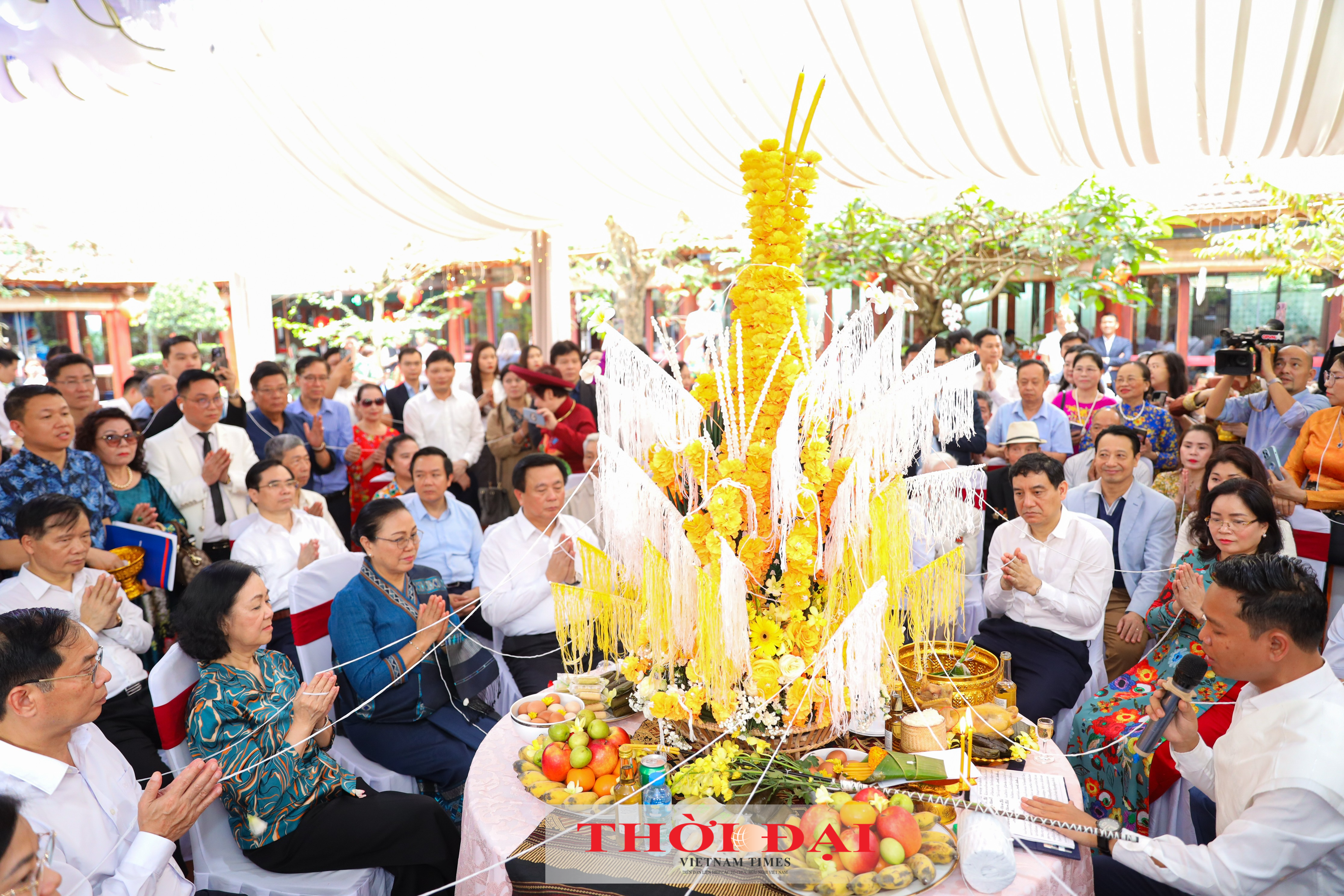 Tết cổ truyền Bunpimay của nhân dân các bộ tộc Lào tại Hà Nội