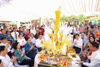 Tết cổ truyền Bunpimay của nhân dân các bộ tộc Lào tại Hà Nội