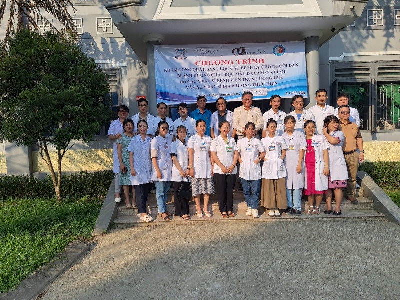 Thừa Thiên Huế: Sàng lọc cho 300 người bị ảnh hưởng chất độc da cam