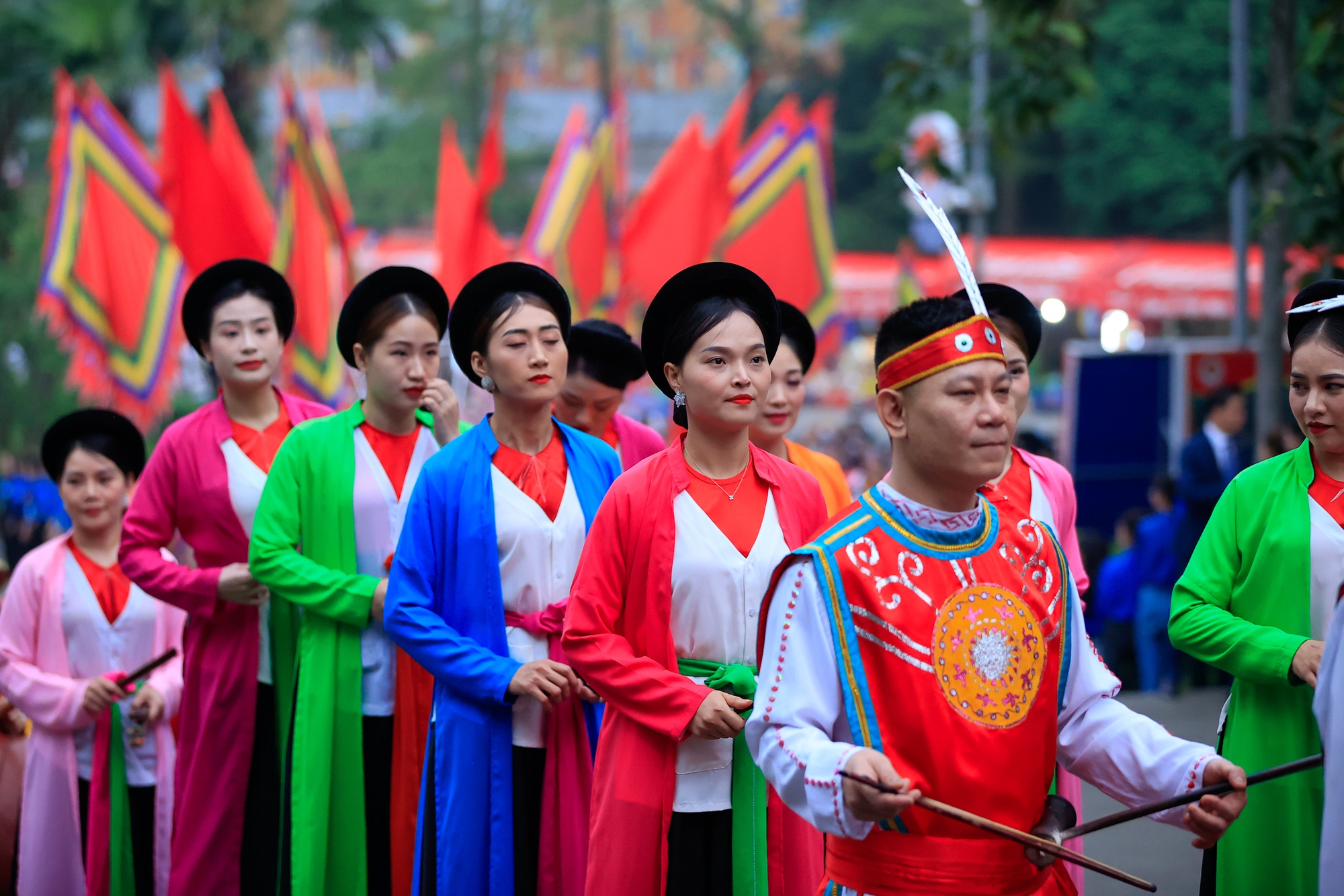Thủ tướng Phạm Minh Chính dự lễ dâng hương ngày Giỗ Tổ Hùng Vương- Ảnh 9.