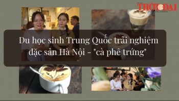 du hoc sinh trung quoc trai nghiem dac san ha noi ca phe trung