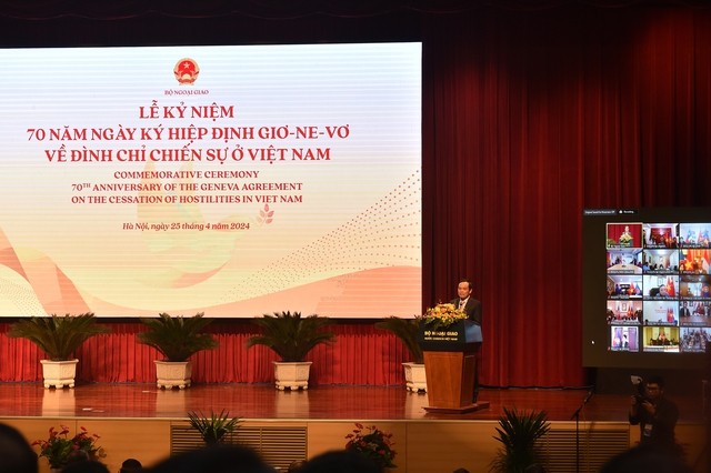 Kỷ niệm 70 năm Ngày ký Hiệp định Geneve về đình chỉ chiến sự ở Việt Nam